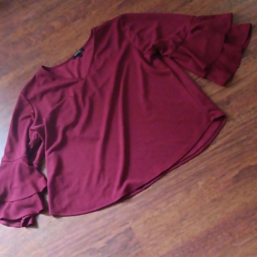 Ruffled top